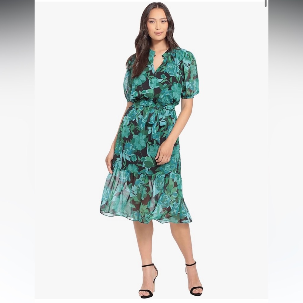 London Times Georgia Short Sleeve Aline Dress-New with Stitch Fix tags